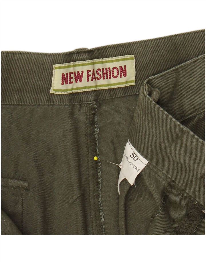 Pantaloni scurti chino pentru femei VINTAGE W28 bumbac kaki mediu