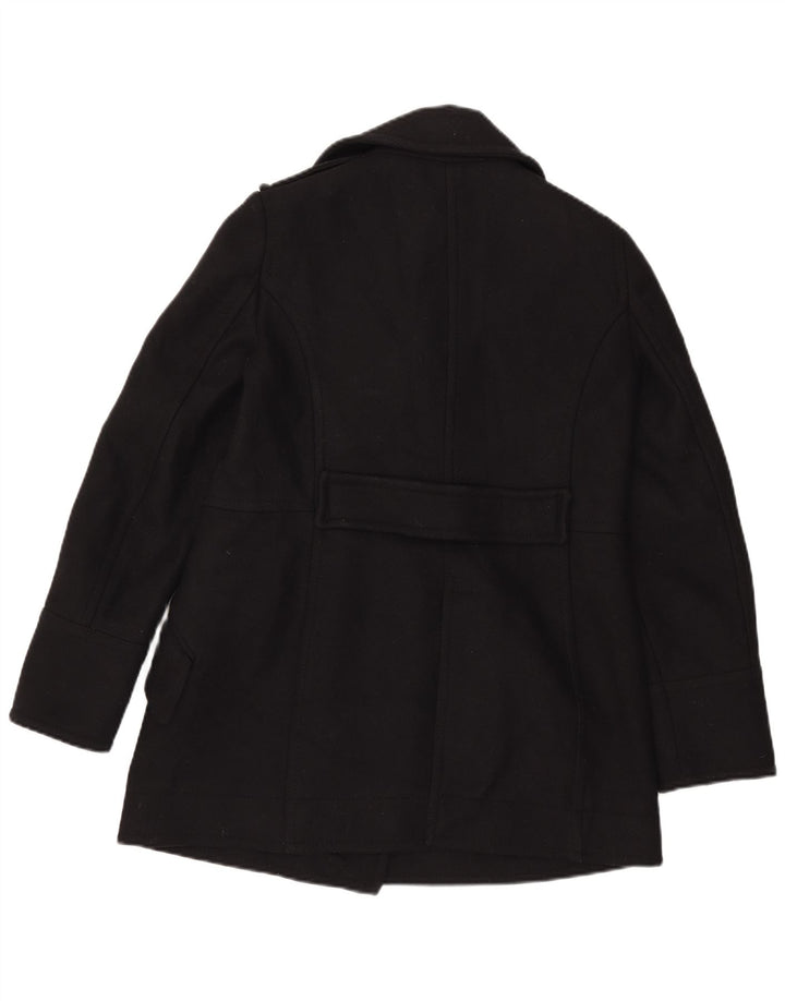 Palton vintage pentru femei UK 14 Medium Black