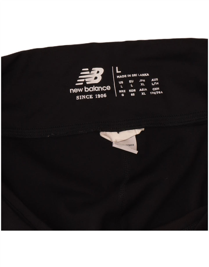 Leggings Capri New Balance pentru femei UK 14 Large Black
