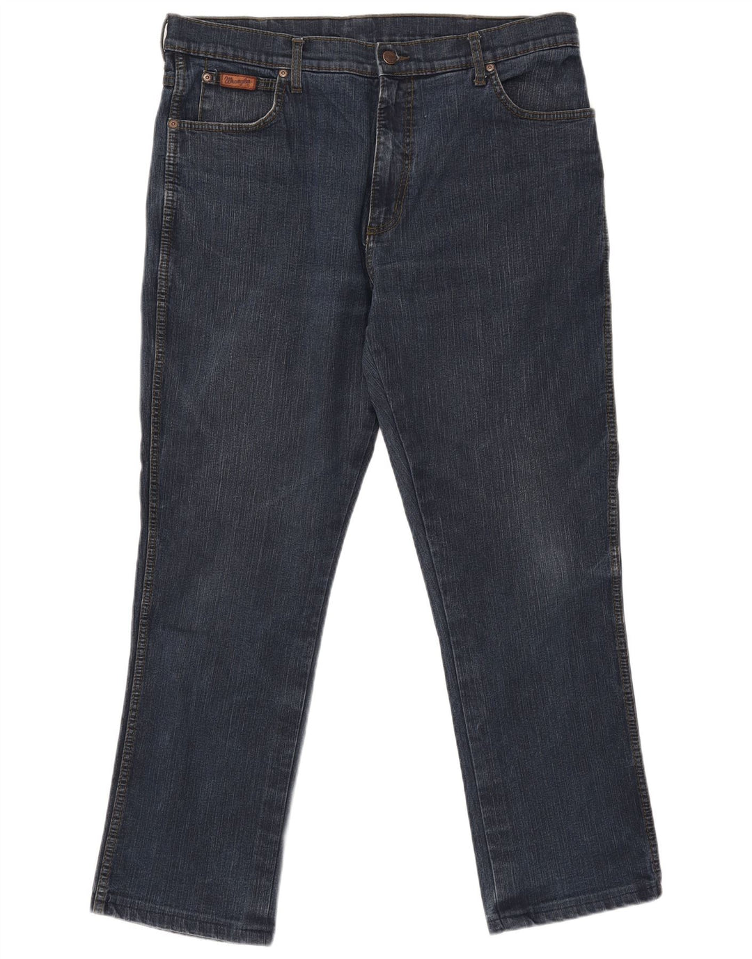 WRANGLER Blugi pentru bărbați Texas Stretch drepte W38 L30 bumbac bleumarin