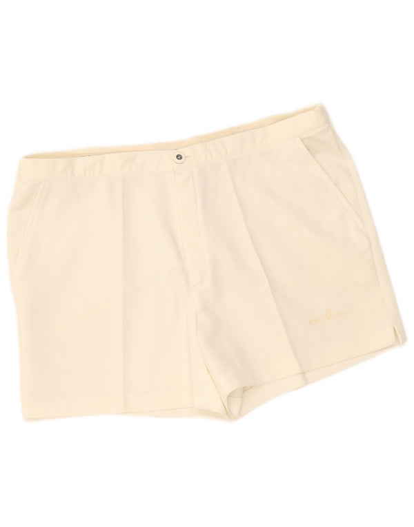 Pantaloni scurți chino Cerruti 1881 pentru bărbați IT 54 2XL W36 alb