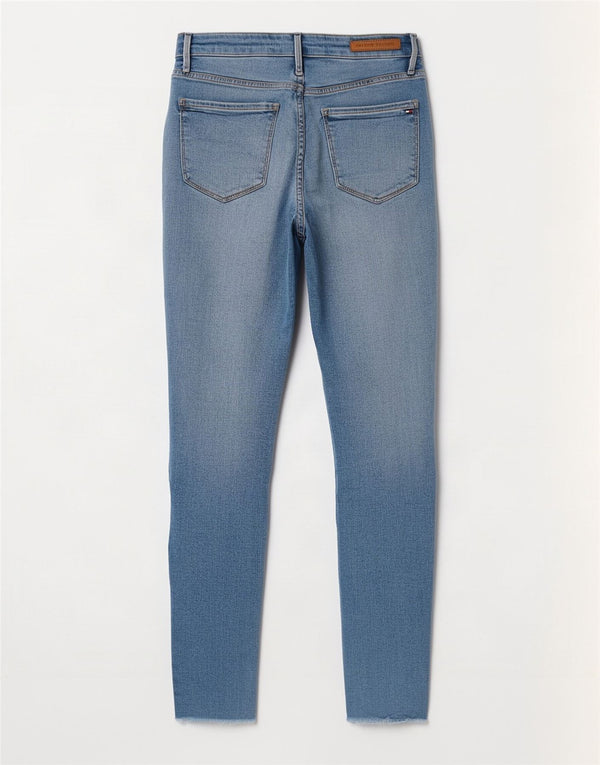 Blugi Tommy Hilfiger pentru femei Como RW Jegging W29 L28 Bumbac albastru