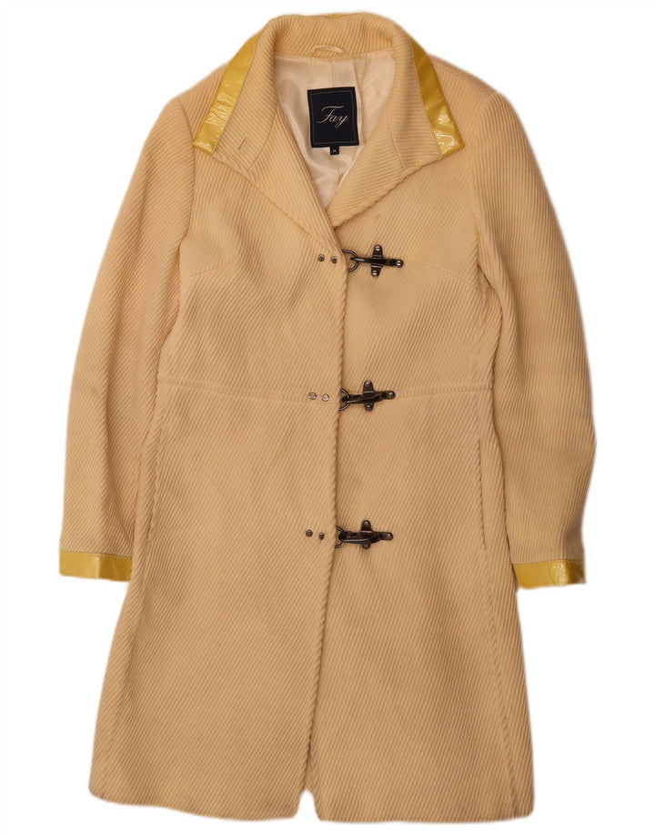 Pardesiu Fay pentru femei UK 12 Medium Beige Lână
