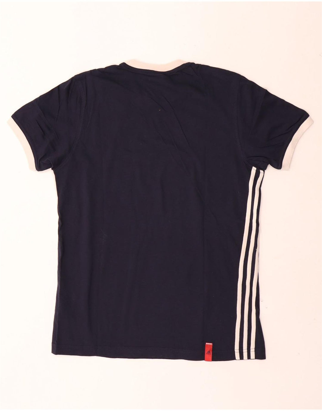 Tricou pentru bărbați Adidas Top UK 38/40 Medium Bleumarin Bumbac
