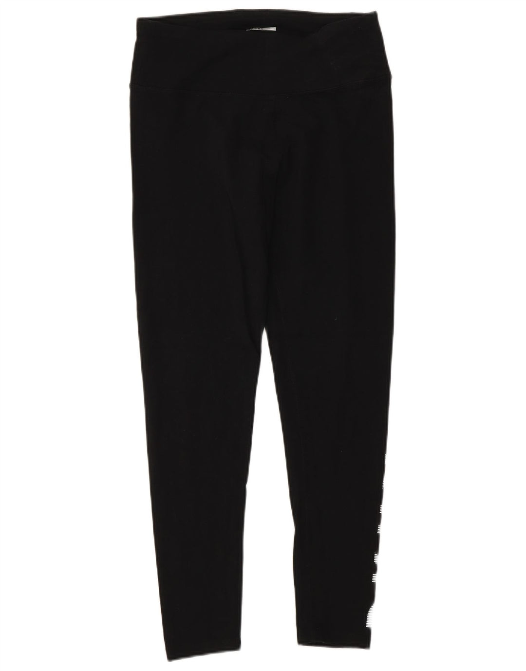 Leggings grafic Dkny pentru femei UK 12 bumbac mediu negru