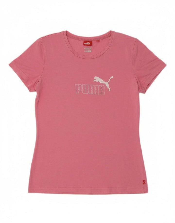 Tricou cu grafic Puma pentru femei Top UK 14 Medium Pink
