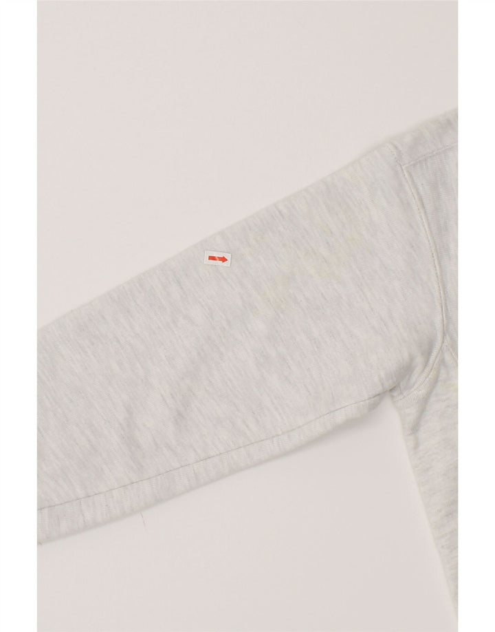 CHAMPION Boys Graphic Sweatshirt Jumper 7-8 Years Medium Grey Cotton Vintage Champion and Second-Hand Champion from Messina Hembry 