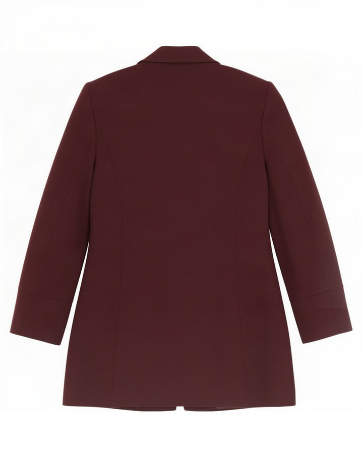 Jachetă pentru femei Marks & Spencer, cu paragate, UK 10 Mic Bordeaux