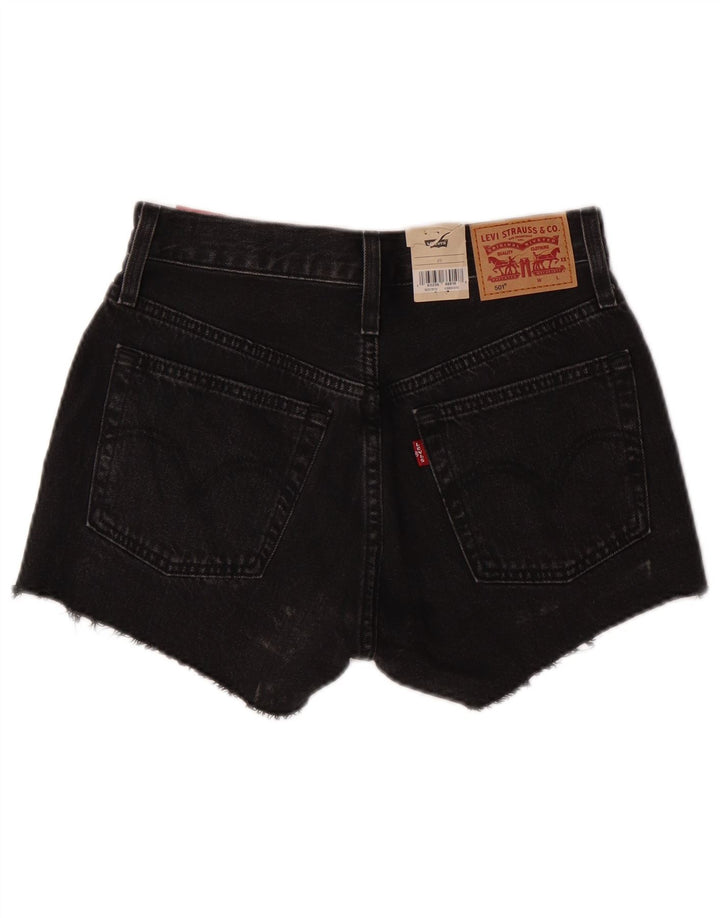 Pantaloni scurți din blugi 501 LEVI'S W25 XS bumbac negru