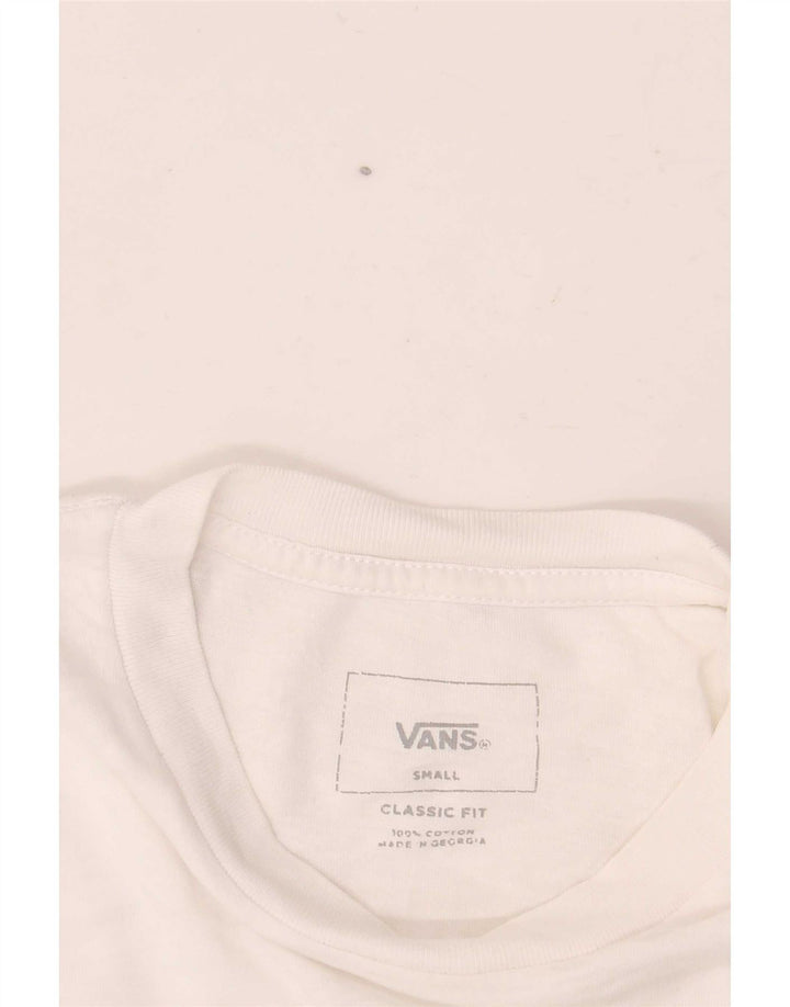 Tricou grafic Vans Classic Fit Top Mic Alb