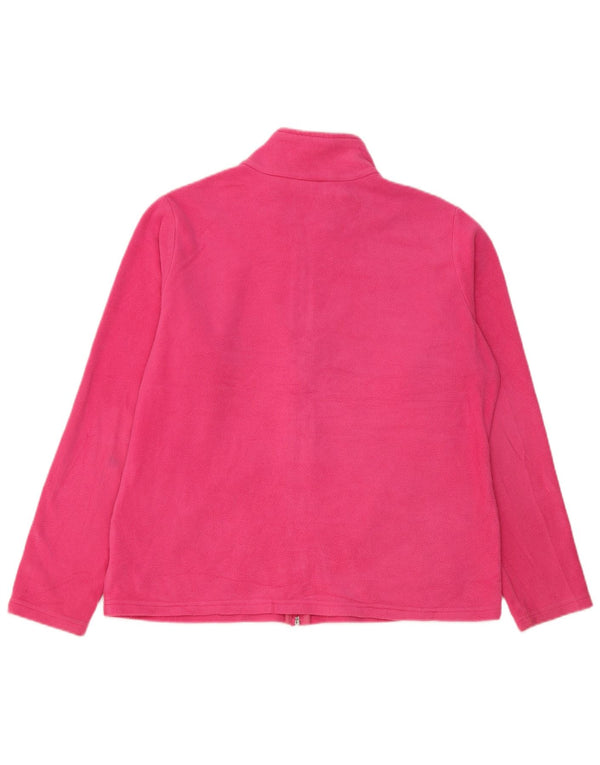 Jachetă fleece pentru femei Marks & Spencer UK 18 XL roz poliester