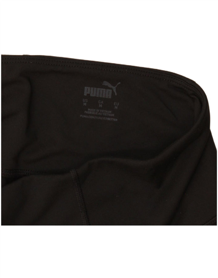 Leggings crop pentru femei Puma UK 12 Medium Black