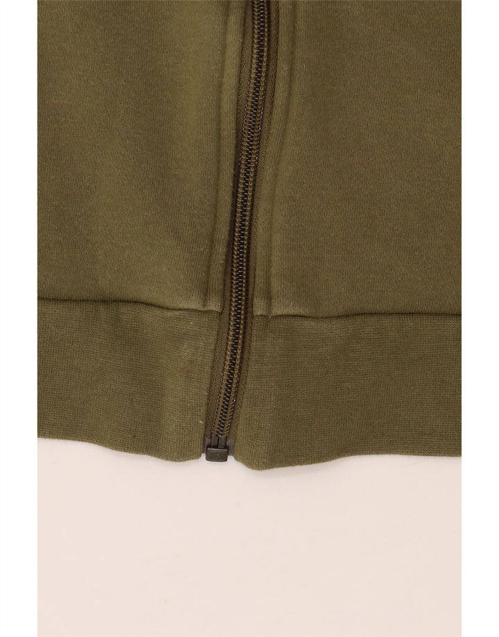 Jachetă de trening pentru bărbați ADIDAS XL, bumbac color bloc, kaki