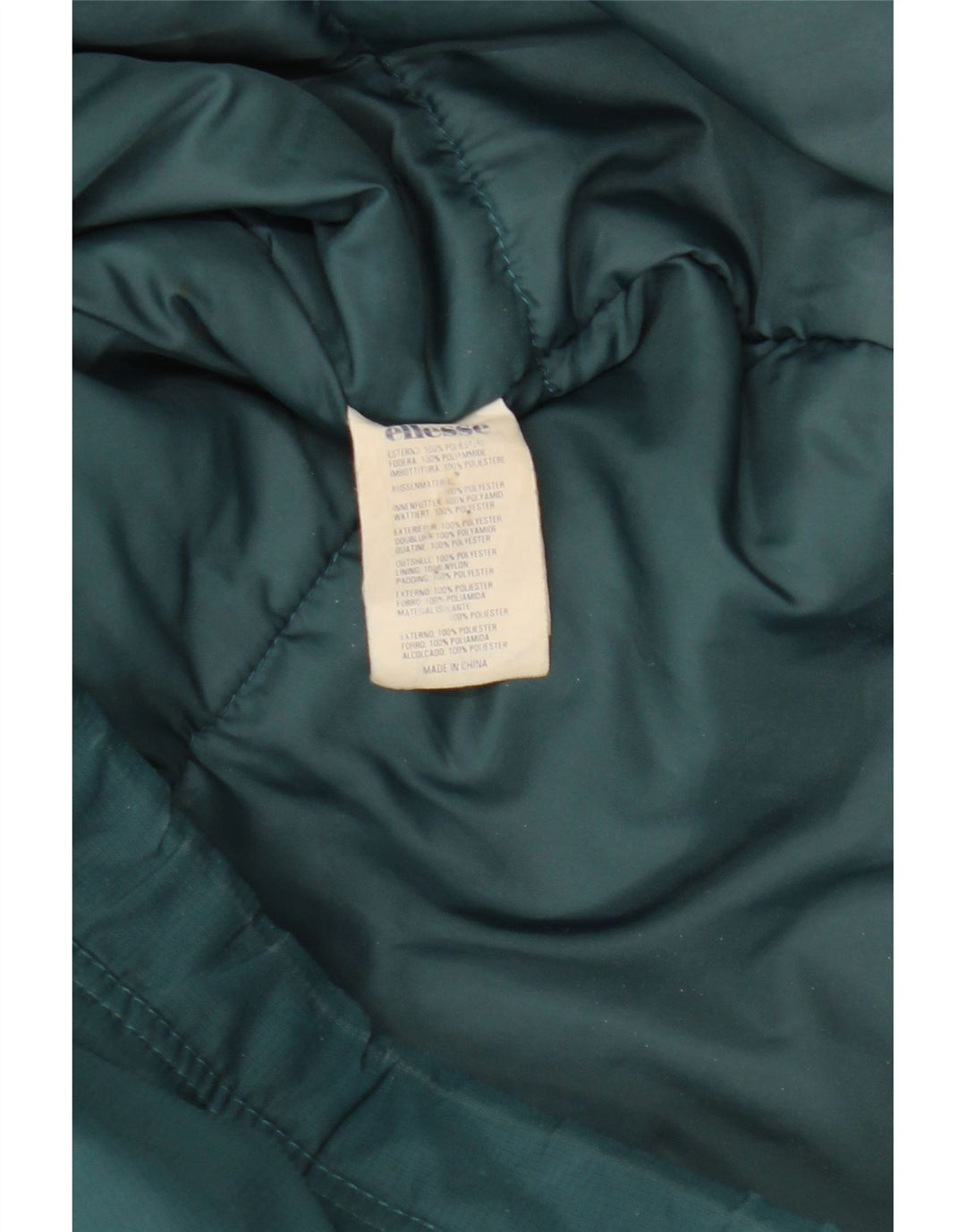 Jachetă de vânt cu glugă pentru bărbați Ellesse UK 38, verde mediu, colorblock