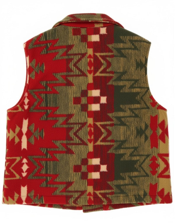 Gilet pentru femei Orvis UK 14 Medium Red Geometric