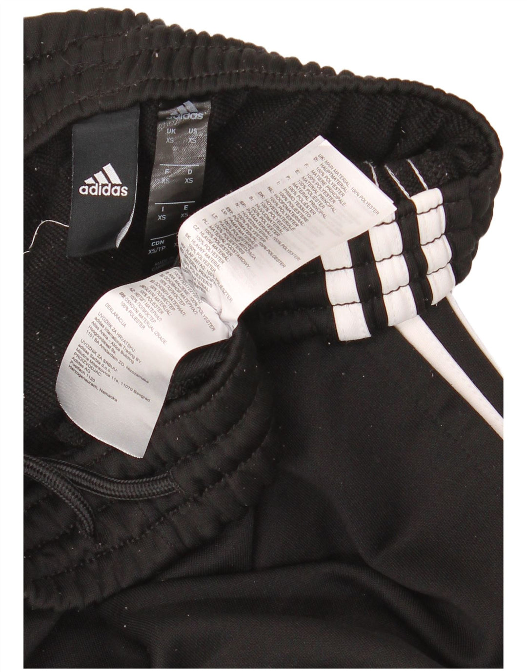 Pantaloni de trening Climalite pentru bărbați ADIDAS XS poliester negru