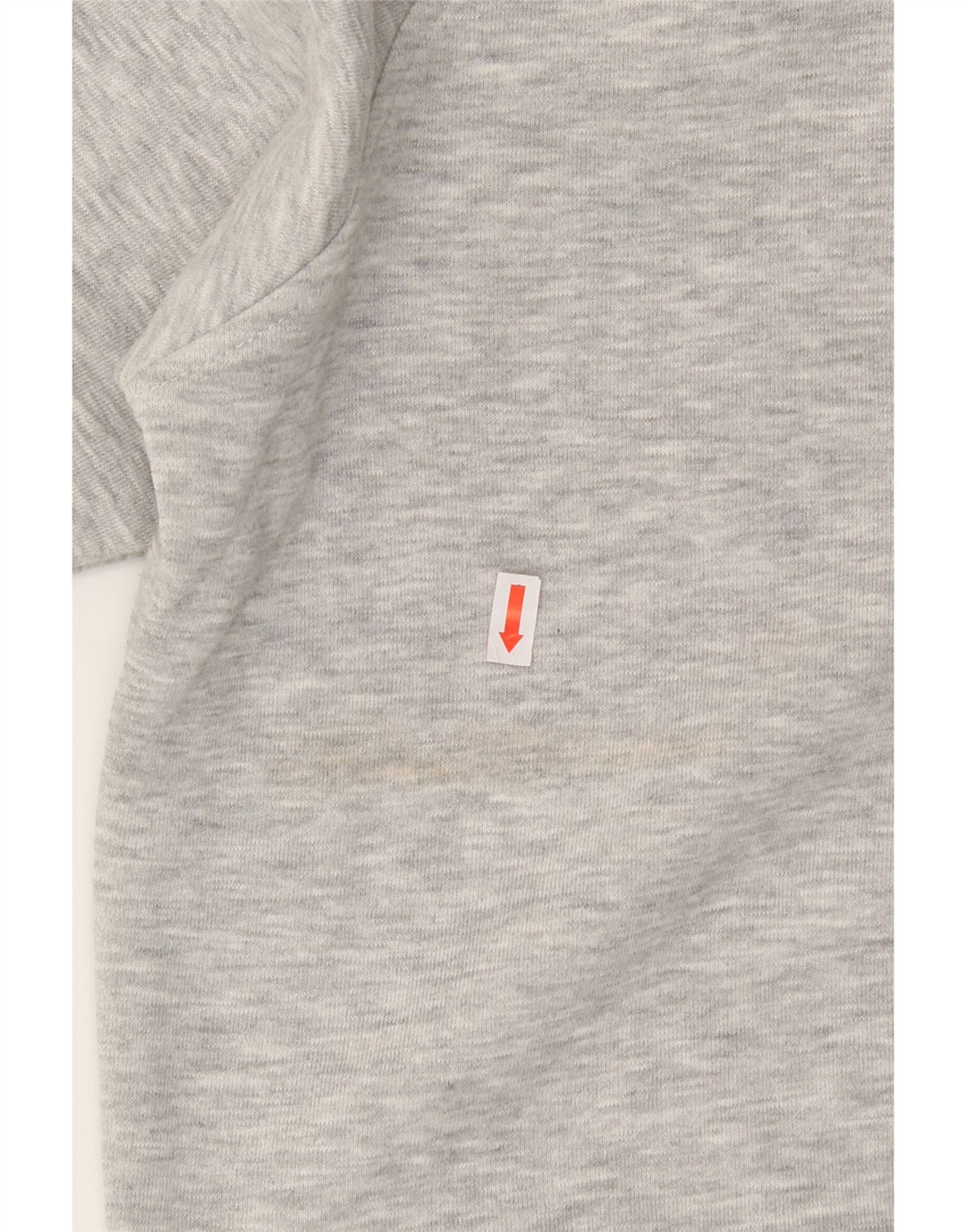 JACK & JONES Mens Graphic Sweatshirt Jumper Small Grey Flecked Polyester Vintage Jack & Jones and Second-Hand Jack & Jones from Messina Hembry 