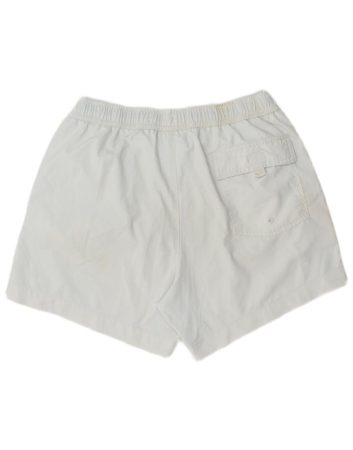 CHAMPION Mens Graphic Sport Shorts Large  White Colourblock Polyester