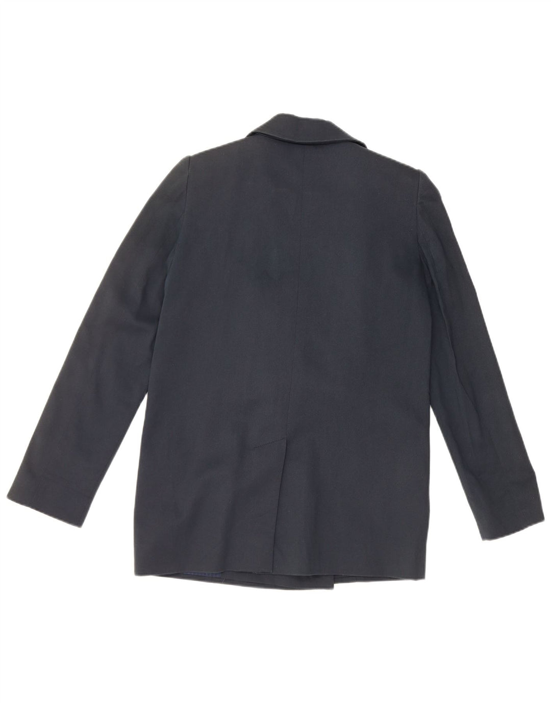 Jachetă Red Valentino pentru femei, cu 1 nasture, UK 12, bumbac, albastru bleumarin mediu