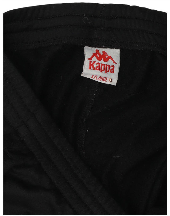 Pantaloni de trening pentru bărbați KAPPA Pantaloni de jogging 2XL Negru