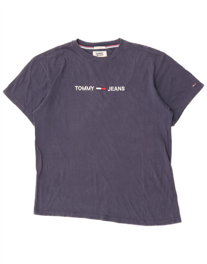 Tricou grafic Tommy Hilfiger pentru bărbați, cu croiala normală, mic, bleumarin