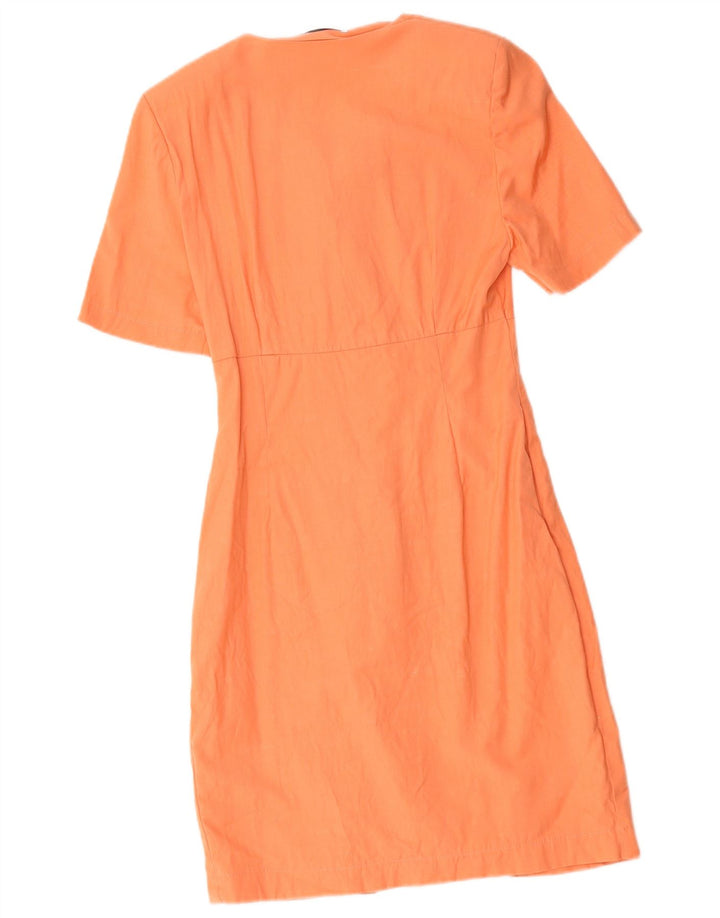 Rochie vintage pentru femei UK 10 Mic portocaliu