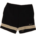 CHAMPION Mens Sport Shorts XL  Black Striped Polyester Vintage Champion and Second-Hand Champion from Messina Hembry 