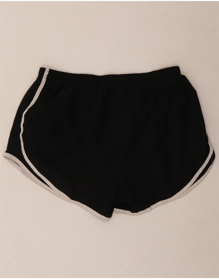 Pantaloni scurti sport NIKE pentru femei UK 14, mari, negru, poliester
