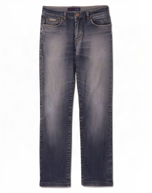 Blugi drepti pentru femei Trussardi W28 L28 Bumbac albastru