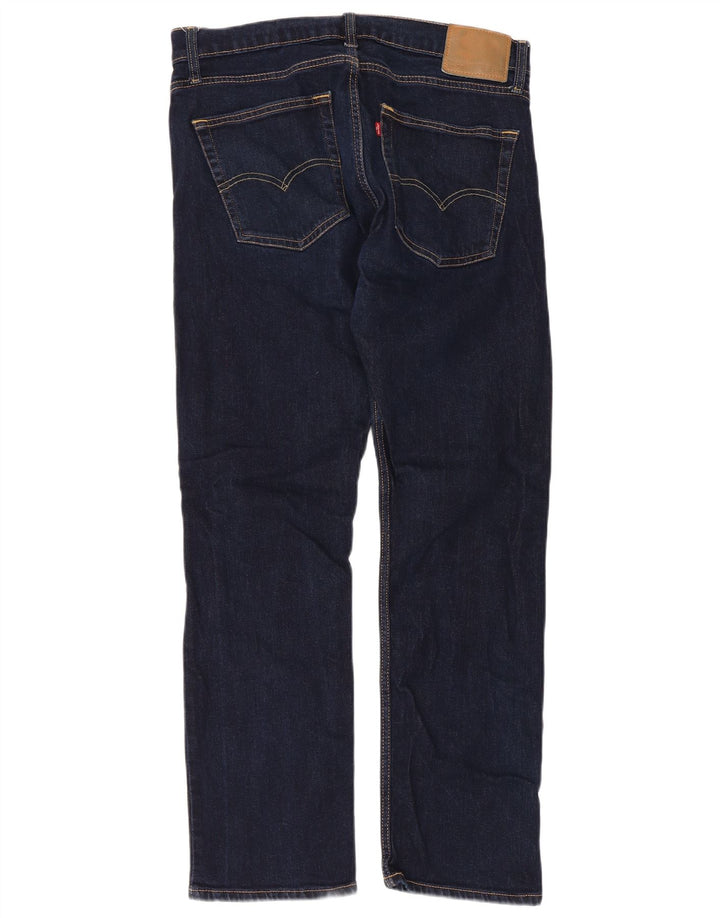 Blugi drepti pentru bărbați Levi's 551 W36 L32 bumbac bleumarin