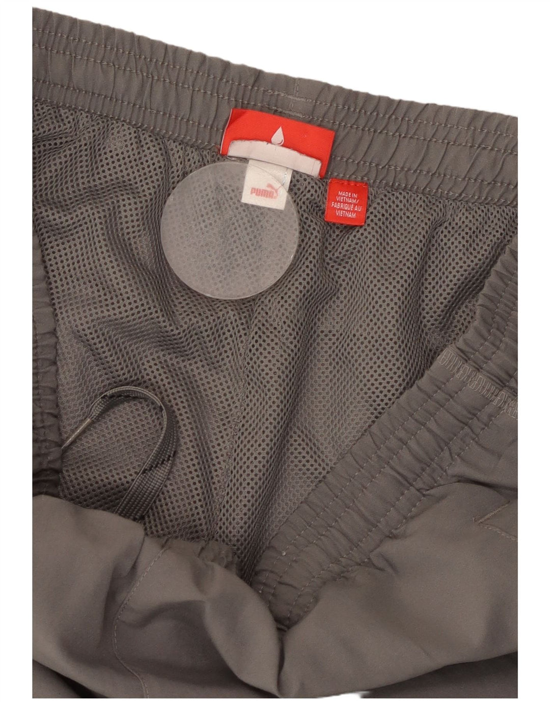 Pantaloni de trening grafic PUMA pentru bărbați Joggeri mici, gri