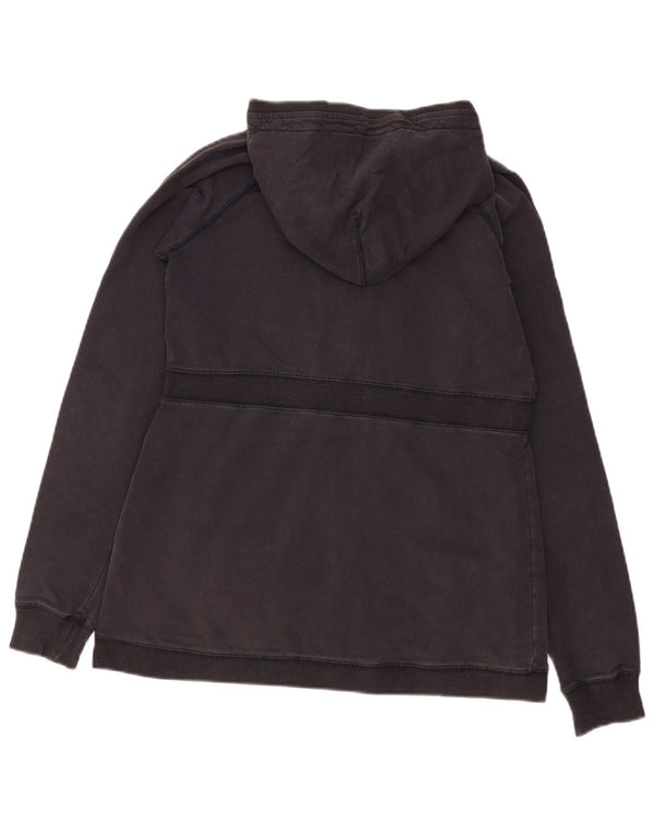 Pulover Woolrich pentru femei, cu fermoar, UK 12, bumbac mediu negru