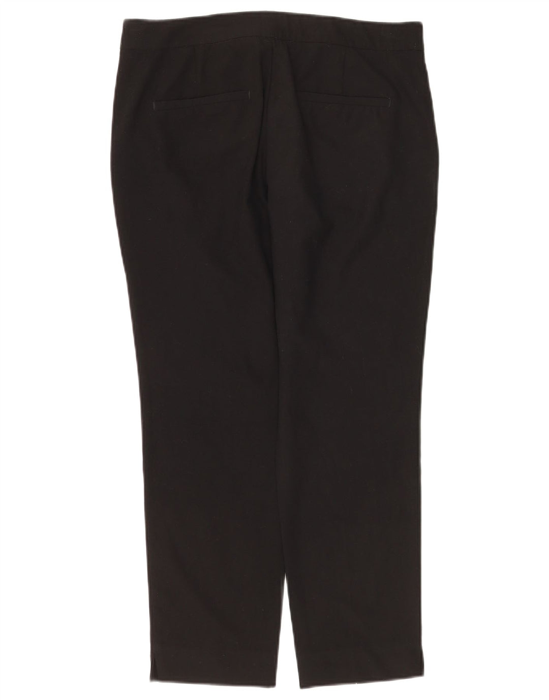 Pantaloni chino slim pentru femei Zara EU 38 Mici L28 L26 Poliester negru