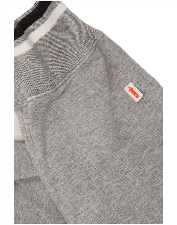 Jachetă de trening pentru bărbați CHAMPION, bumbac color bloc alb 2XL