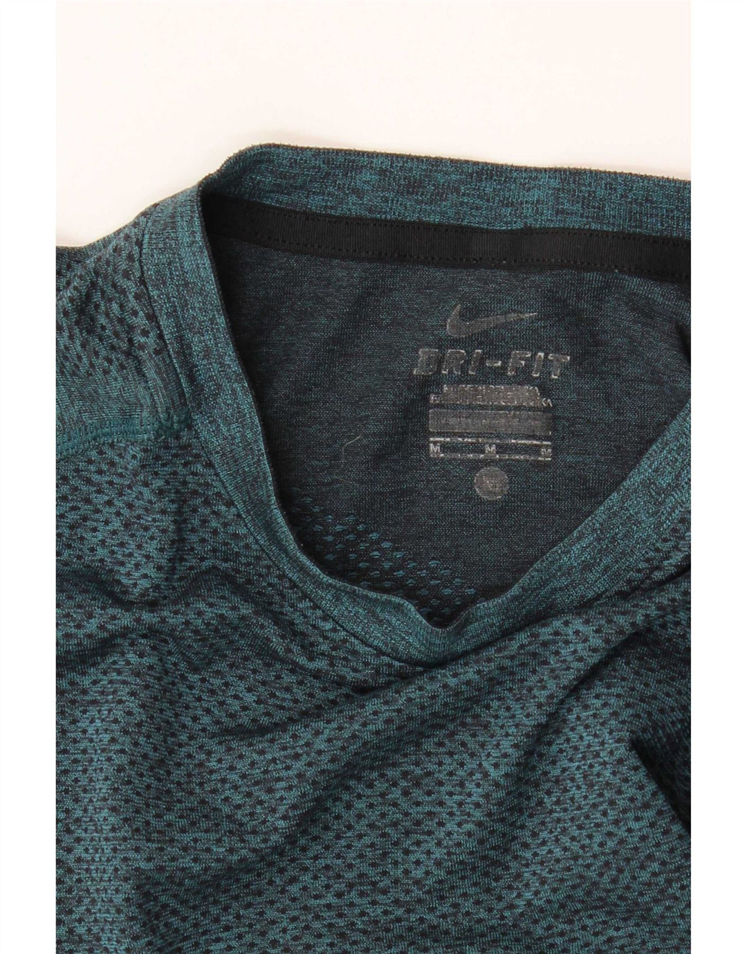 Tricou pentru bărbați Nike Dri Fit Top Mediu Bleumarin Pete
