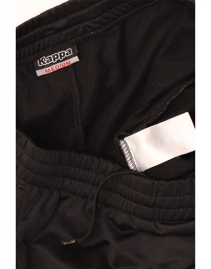 Pantaloni de trening pentru bărbați Kappa Pantaloni de jogging Poliester mediu negru