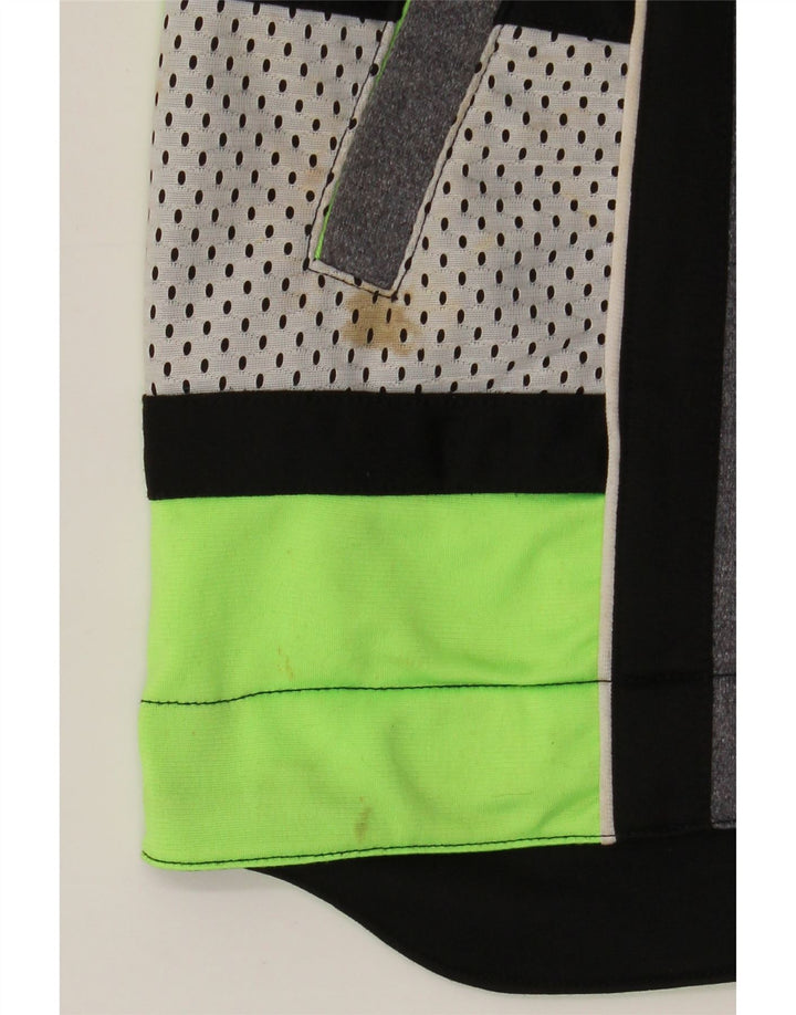 Jachetă de trening Diadora pentru băieți 13-14 ani, gri, poliester color bloc