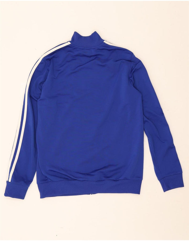 Jachetă de trening pentru băieți Adidas 13-14 ani, albastru, poliester