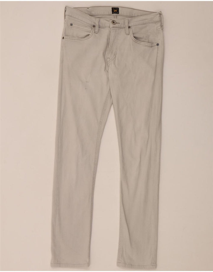 Blugi Lee Luke Slim pentru femei W29 L30 bumbac gri