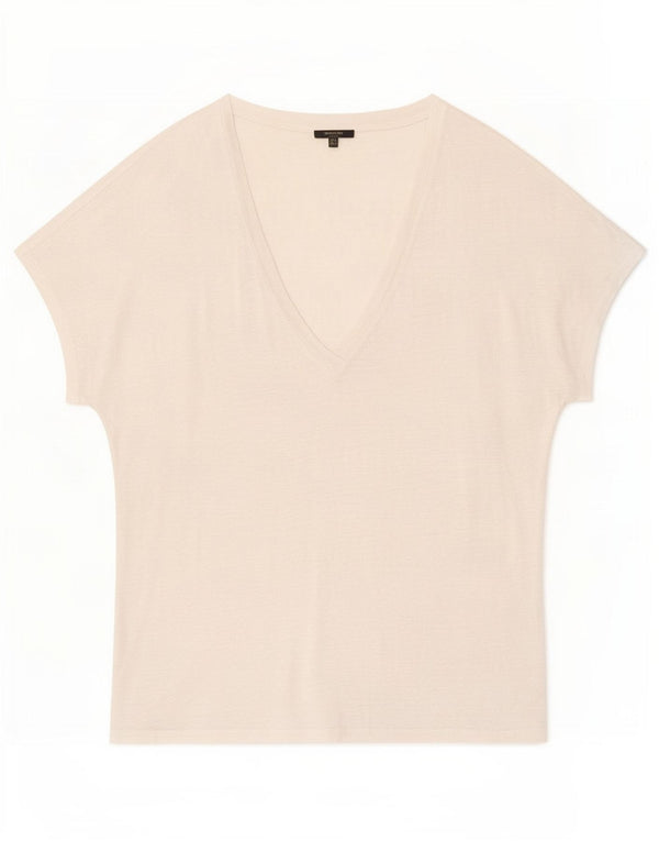 Massimo Dutti Tricou pentru femei Top UK 14 Medium White