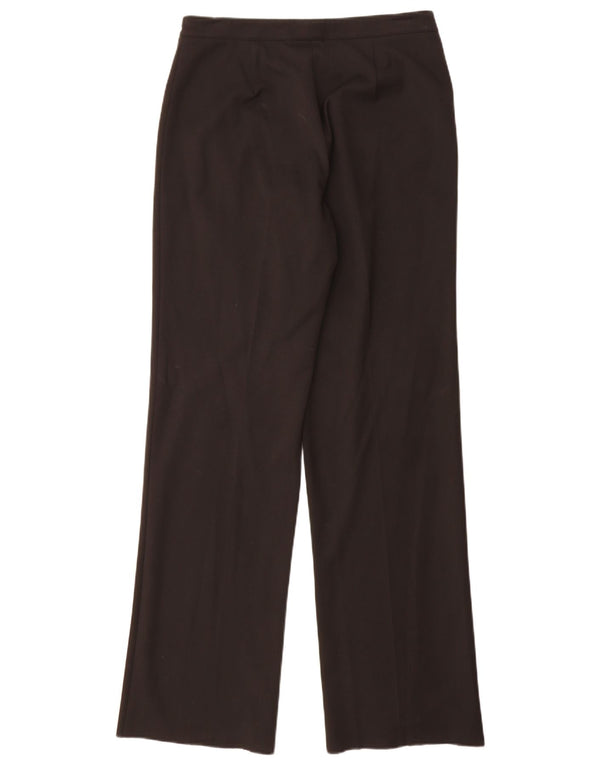 Burberry Pantaloni drepti pentru femei IT 42 Medium L32 L35 Poliester negru