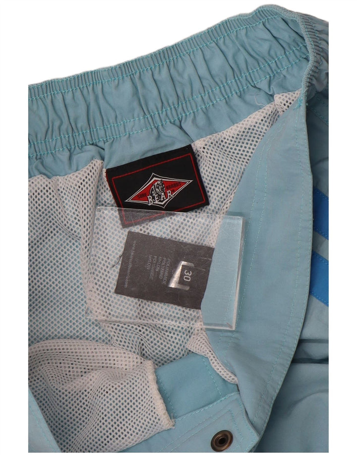 Pantaloni scurți de înot pentru bărbați Bear, nailon albastru mediu