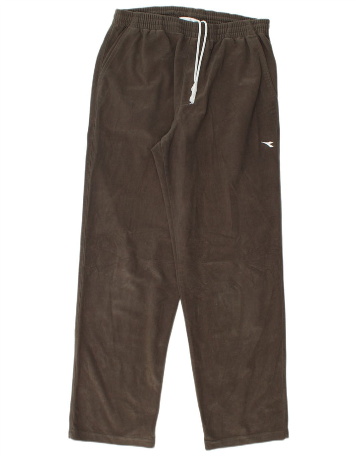 Pantaloni de trening Diadora pentru bărbați XL Kaki Poliester