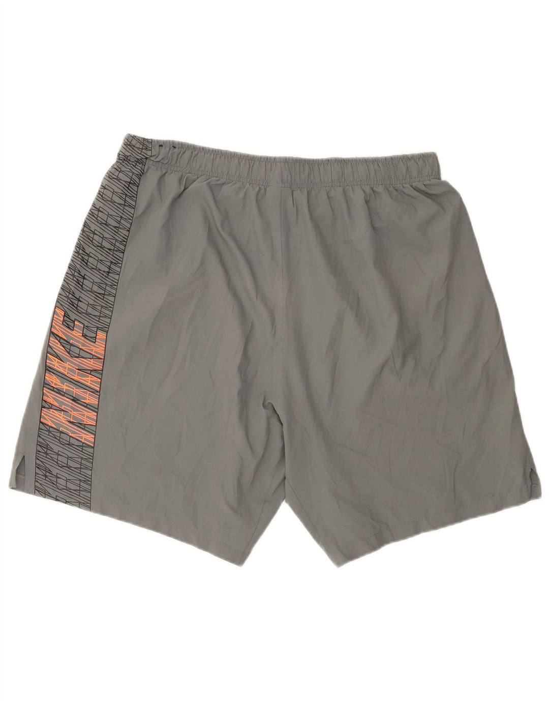 Pantaloni scurți sport Nike Dri Fit Graphic pentru bărbați, 2XL, poliester cu dungi gri