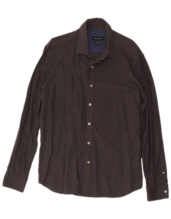Cămașă Massimo Dutti pentru bărbați 2XL gri
