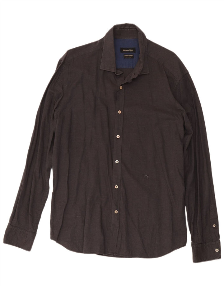 Cămașă Massimo Dutti pentru bărbați 2XL gri