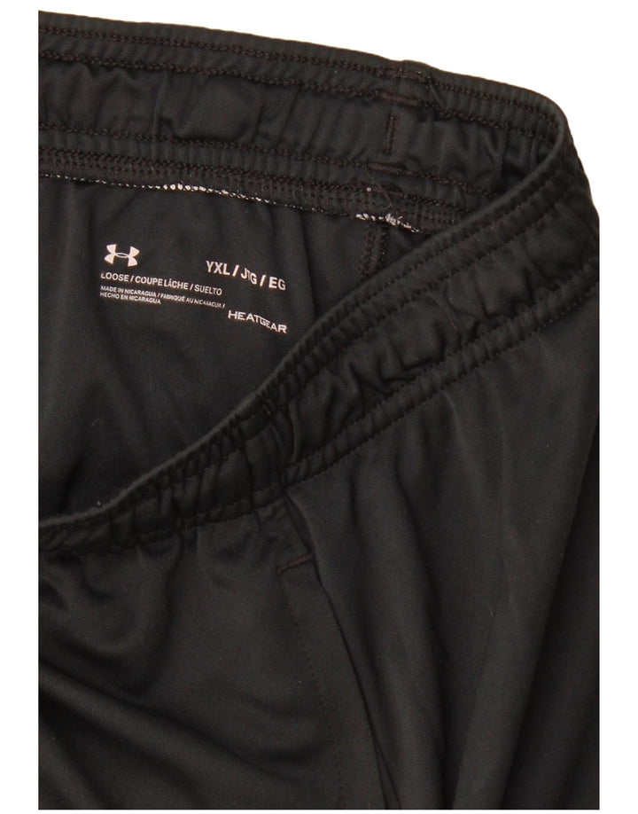 Pantaloni scurti sport grafic pentru băieți UNDER ARMOUR 13-14 ani XL negru
