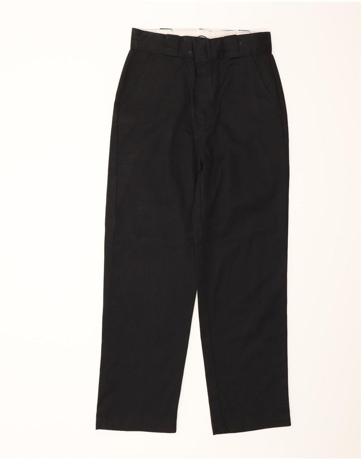 DICKIES Pantaloni chino drepti pentru femei W27 L26 Poliester negru