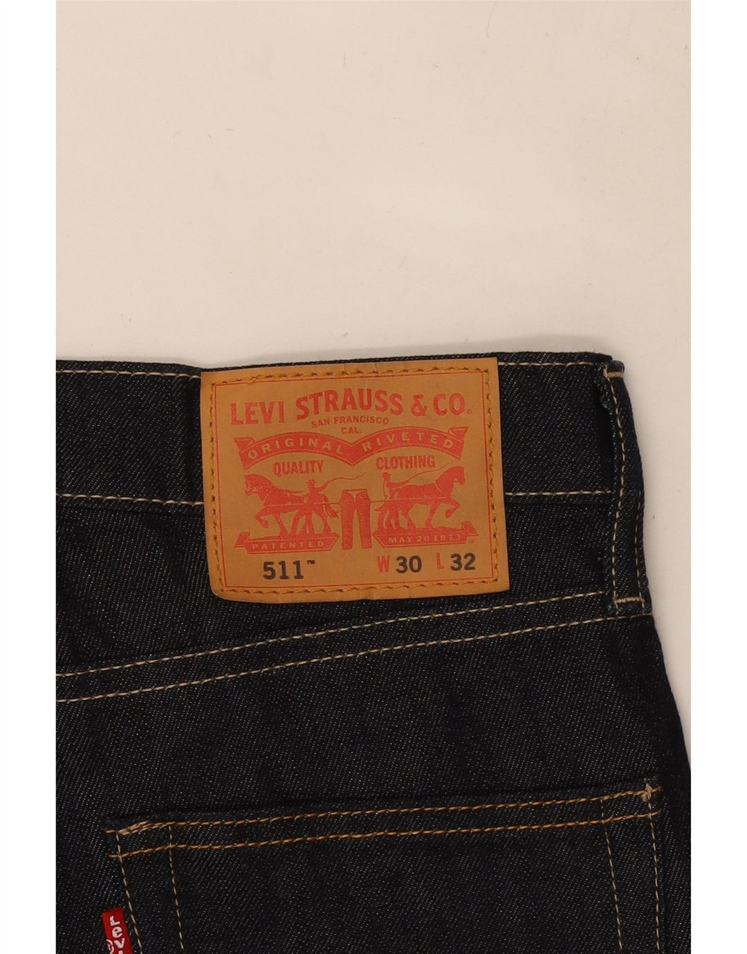 Levi's Blugi 511 Slim Cropped W30 L24 Bumbac bleumarin pentru femei