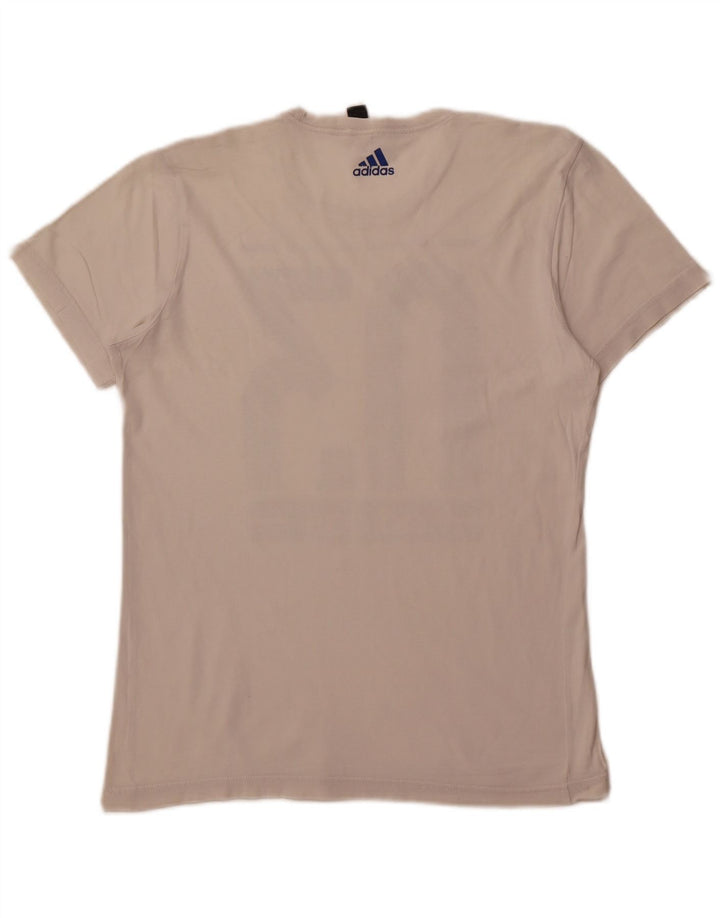 Tricou grafic ADIDAS pentru bărbați Top mic alb
